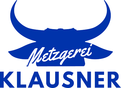 Logo Metzgerei Klausner blau